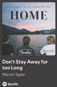 Marvin Sgier - Dont Stay Away for too Long