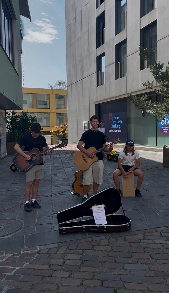 Marvin Sgier - Rheintaler Musiker - live am Buuremaart Altstätten